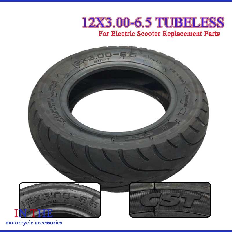 12 Inch 12x3.00-6.5 Tubeless F - Scooter Parts 评论和价格
