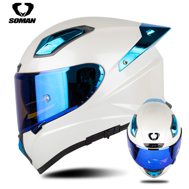 Soman Motorcycle Helmet Carbon - Carbon Fiber Lightweight Motorcycle Helmet 评论和价格