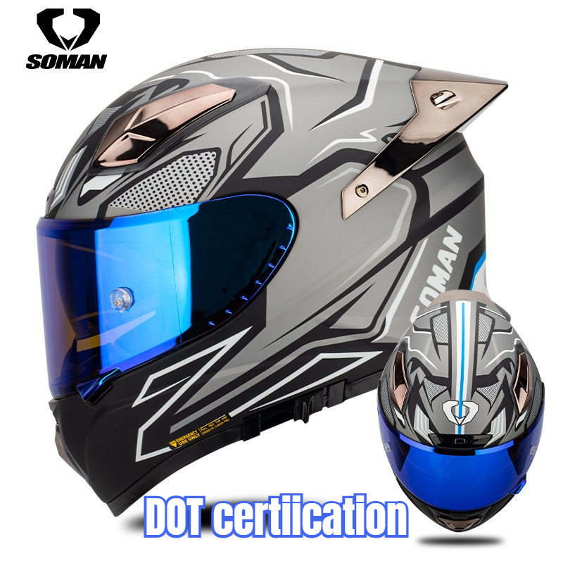 Soman Motorcycle Helmet Carbon - Carbon Fiber Lightweight Motorcycle Helmet 评论和价格