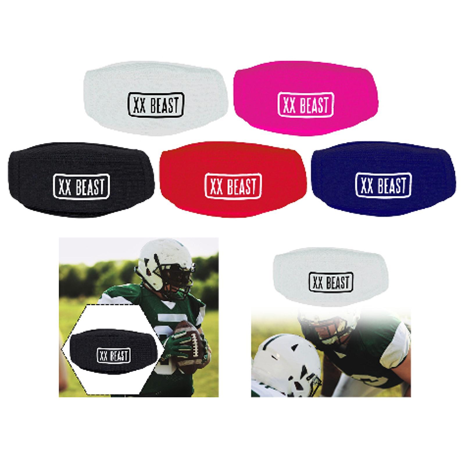 Football Chin Pad Cotton Sport - Motorcycle Helmets 评论和价格