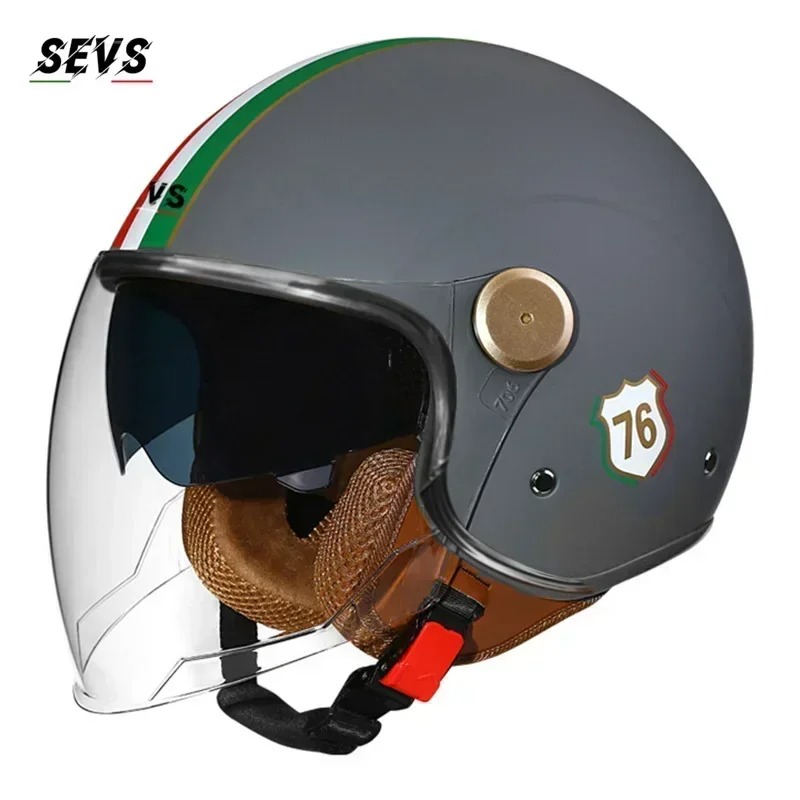DOT Certification Open Face 3/ - Vintage Open Face Retro Helmet 评论和价格
