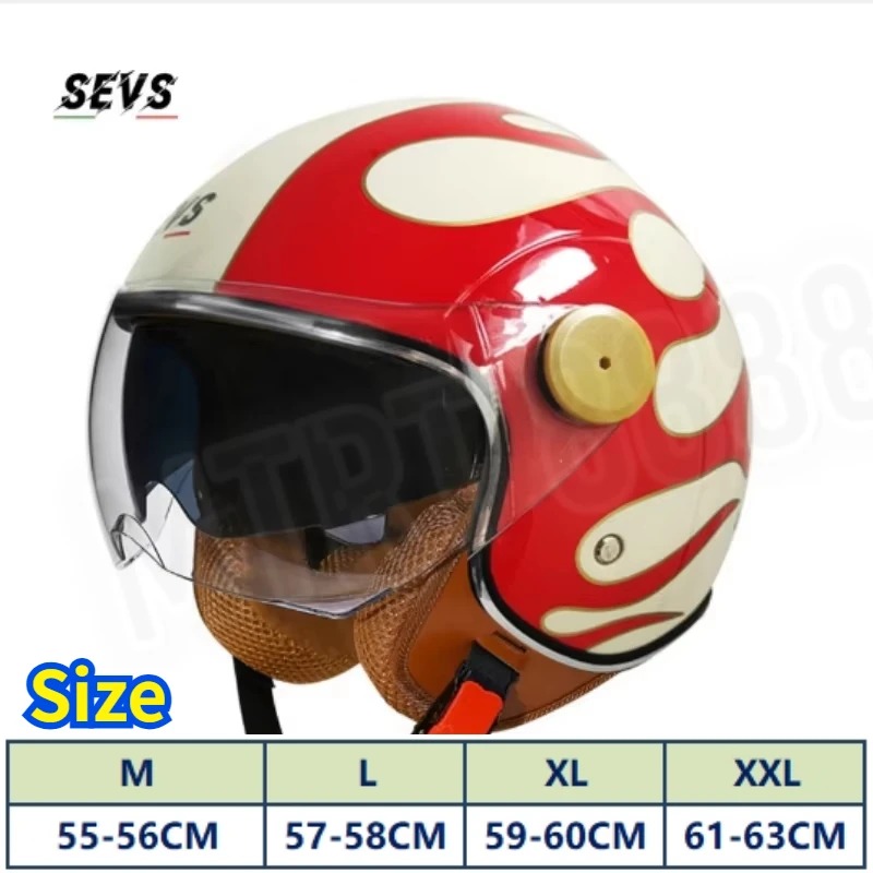 DOT Certification Open Face 3/ - Vintage Open Face Retro Helmet 评论和价格