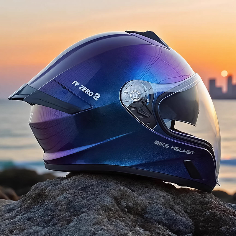 Adult Full Face Motorcycle Hel - Quick Release Buckle Motorcycle Helmet 评论和价格