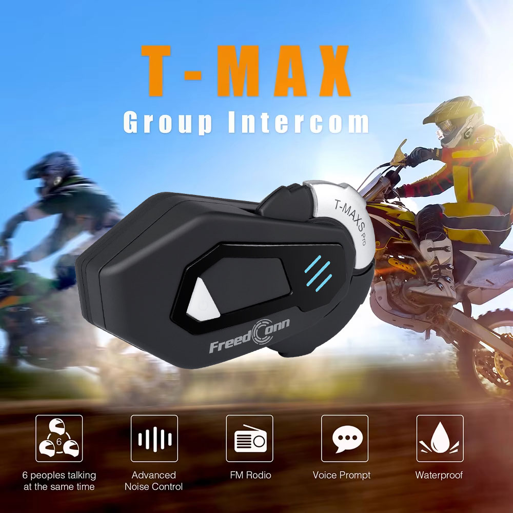 FreedConn T MAX S PRO Motorcyc - Full Face Motorcycle Helmet With Bluetooth 评论和价格