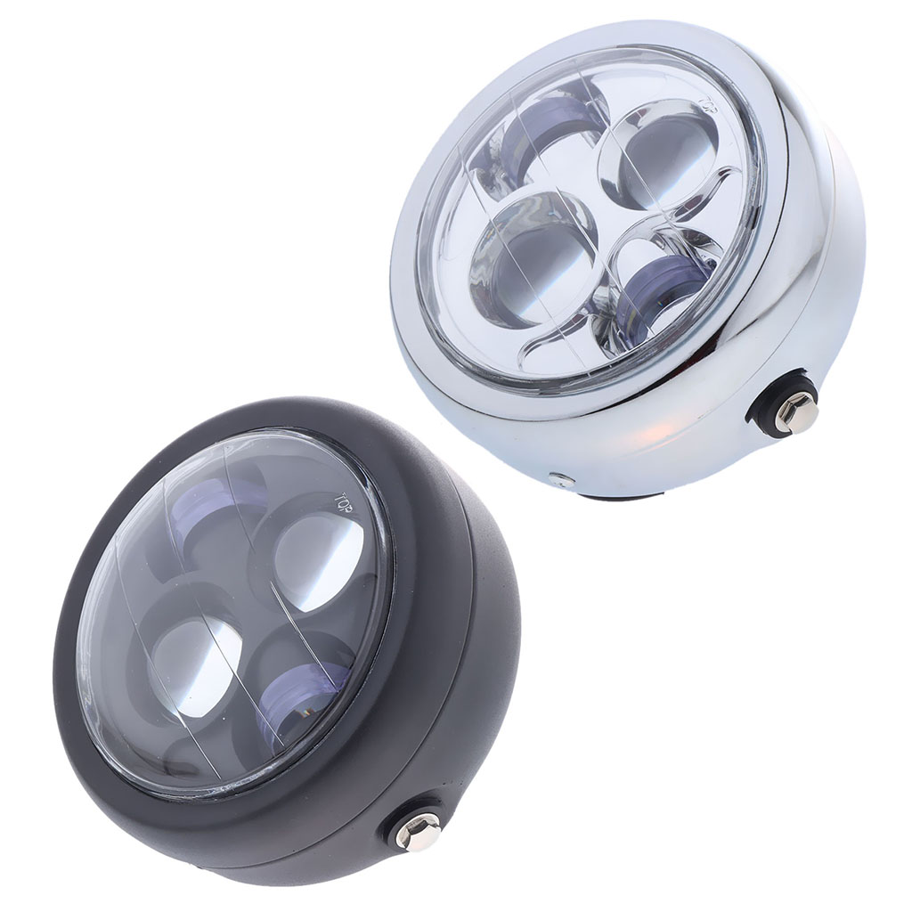 Universal Round Motorcycle Hea - Universal Motorcycle Led Headlight Projector 评论和价格
