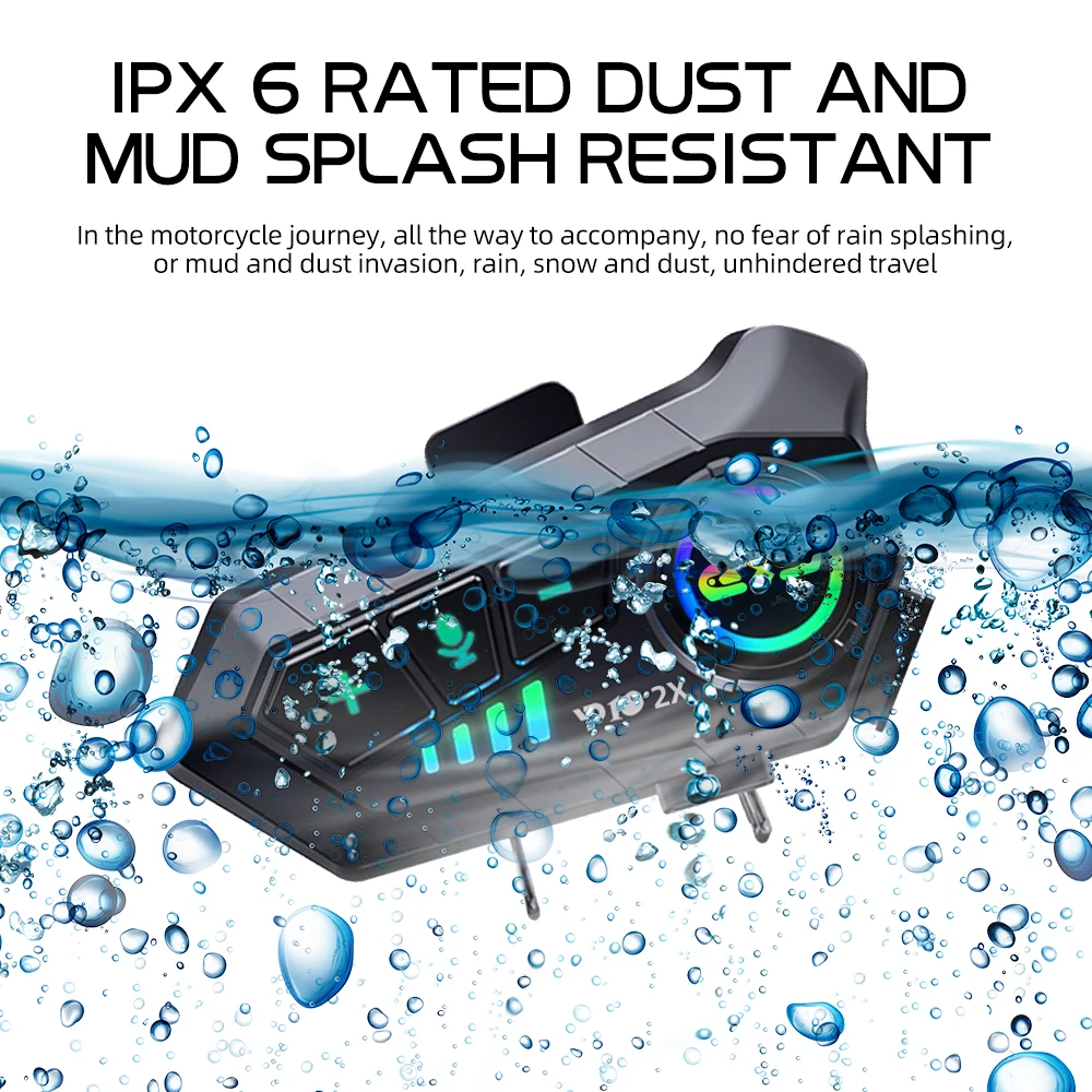 Y10 2x Motorcycle Intercom Blu - Full Face Motorcycle Helmet With Bluetooth 评论和价格