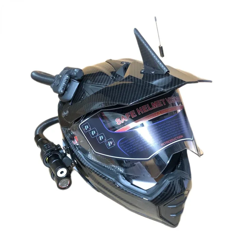 Retro Helmet Motorcycle Off-ro - Full Face Motorcycle Helmet With Bluetooth 评论和价格